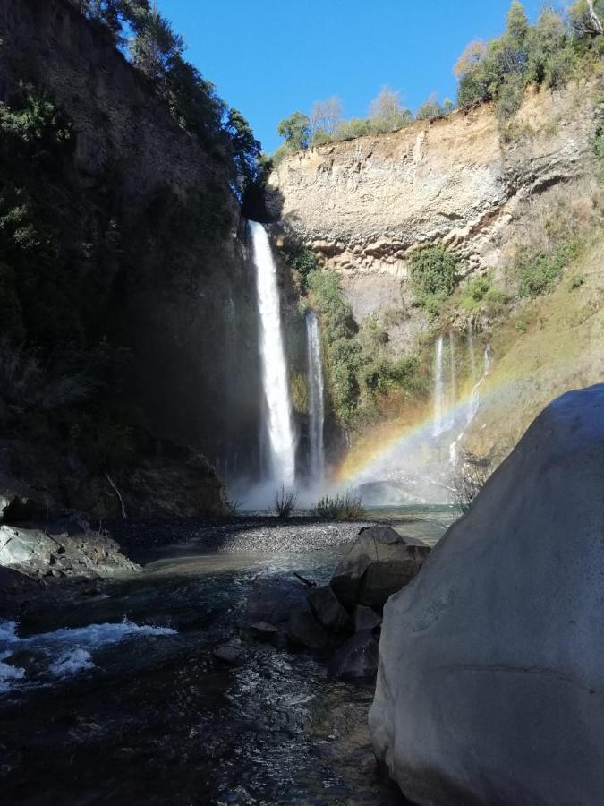 Refugio Del Salto -Radal 7 Tazas Villa Molina  Bagian luar foto